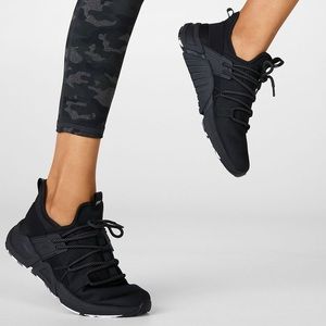 Brand New Fabletics Black Sneakers. Size 7!
